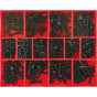 Champion 415Pc Black Self Tapping Screw Assortment | Assortments - Pan Head Screws S/T-Fasteners-Tool Factory