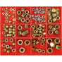 Champion 131Pc Unf/Unc Self Locking Nut Assortment | Assortments - Bolts, Set Screws & Nuts-Fasteners-Tool Factory