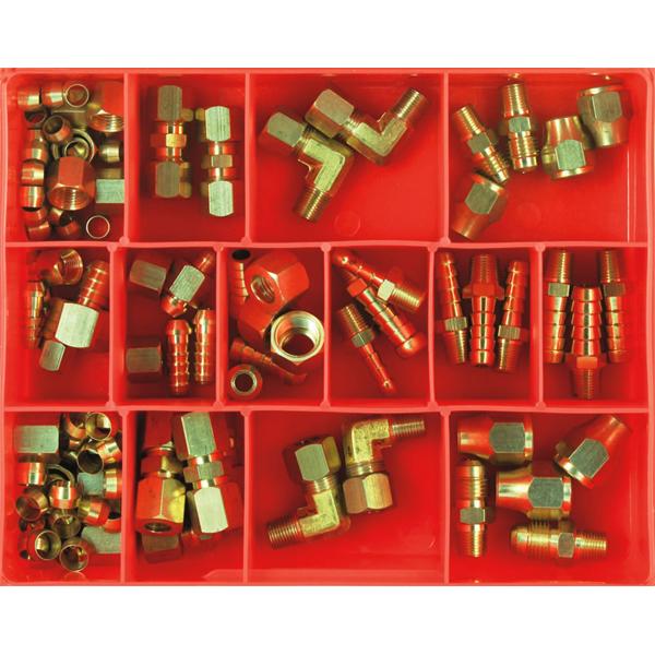 Champion 110Pc Brass Adaptor Fittings Assortment | Assortments - Brass-Fasteners-Tool Factory