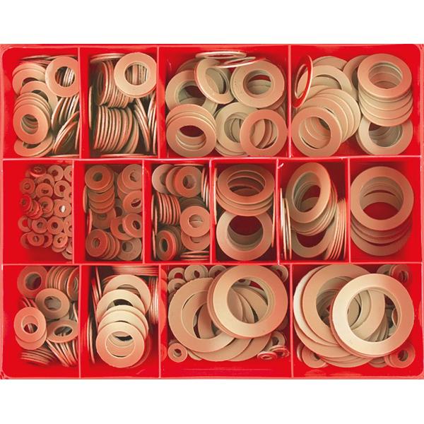 490Pc Polypropylene Washer Assortment | Assortments - Washers-Fasteners-Tool Factory
