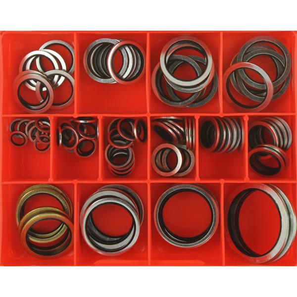 Champion 91Pc Metric Bonded Seal Washer Assortment | Assortments - Washers-Fasteners-Tool Factory