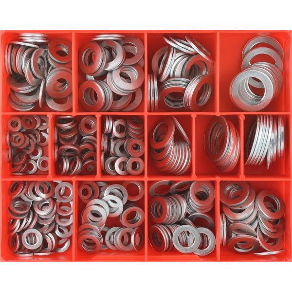Champion 315Pc 1/16In Aluminium Washer Assortment | Assortments - Washers-Fasteners-Tool Factory