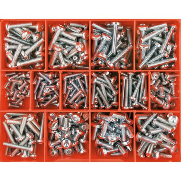 Torx Security Mm Machine Screw Assortment Pan Hd | Assortments - Security Screws-Fasteners-Tool Factory