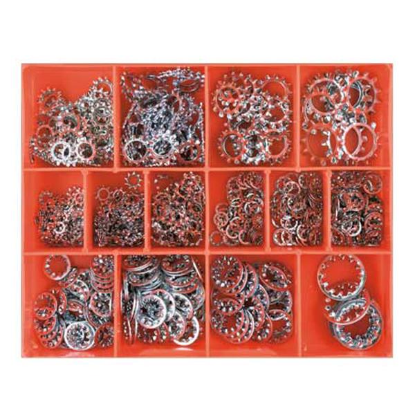 Champion 560Pc Metric Star Washer Assortment | Assortments - Washers-Fasteners-Tool Factory
