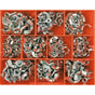 Champion 240pc Metric/UNC Wing Nut Assortment (Zinc)