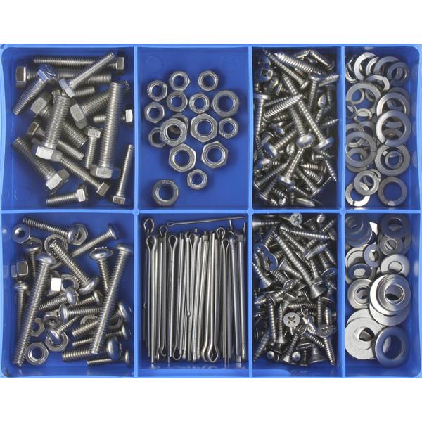 Champion 324Pc General Assorted Products Assortment 304/A2 | Assortments - Stainless Steel-Fasteners-Tool Factory