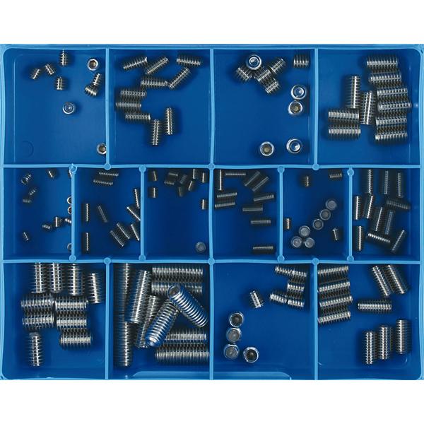 Champion 140Pc Grub Screw Assortment 316/A4 | Assortments - Stainless Steel-Fasteners-Tool Factory