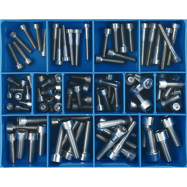Champion 91Pc Imperial Cap Screw Assortment 316/A4 | Assortments - Stainless Steel-Fasteners-Tool Factory