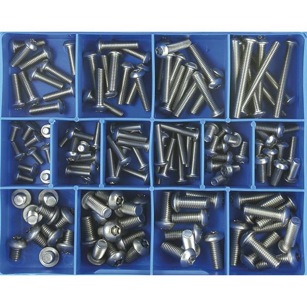 Torx Security Mm Machine Screw Assortment 304/A2 | Assortments - Stainless Steel-Fasteners-Tool Factory