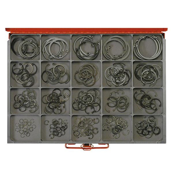 Champion Master Kit 260Pc Internal Circlip Asst- Metric | Master Kits - Circlips-Fasteners-Tool Factory