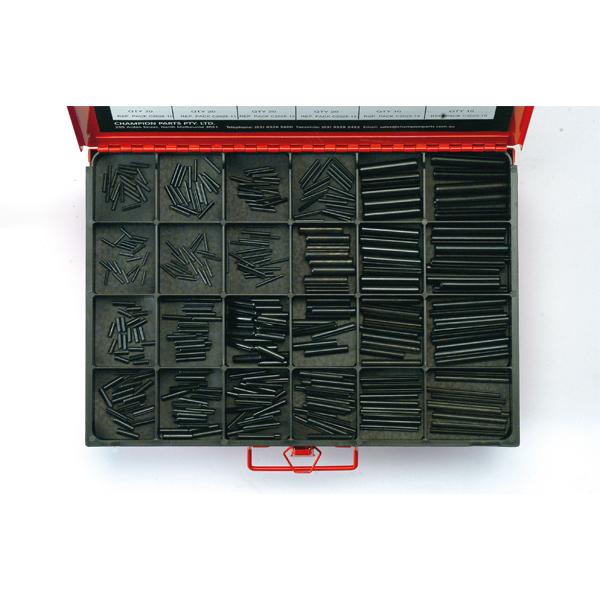 Champion Master Kit 364Pc Roll Pin Asst - Imperial | Master Kits - Roll Pins-Fasteners-Tool Factory