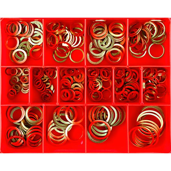 Champion 305Pc Metric Copper Sealing Washer Assortment | Assortments - Washers-Fasteners-Tool Factory