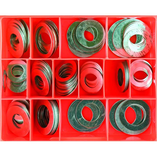 Champion 276Pc .006In Steel Shim Washer Assortment | Assortments - Washers-Fasteners-Tool Factory
