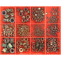 Champion 320Pc Metric Nut Assortment (Zinc) | Assortments - Bolts, Set Screws & Nuts-Fasteners-Tool Factory