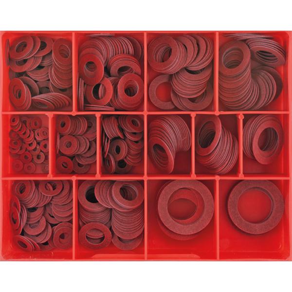 Champion 430Pc 1/32In Fibre Washer Assortment | Assortments - Washers-Fasteners-Tool Factory
