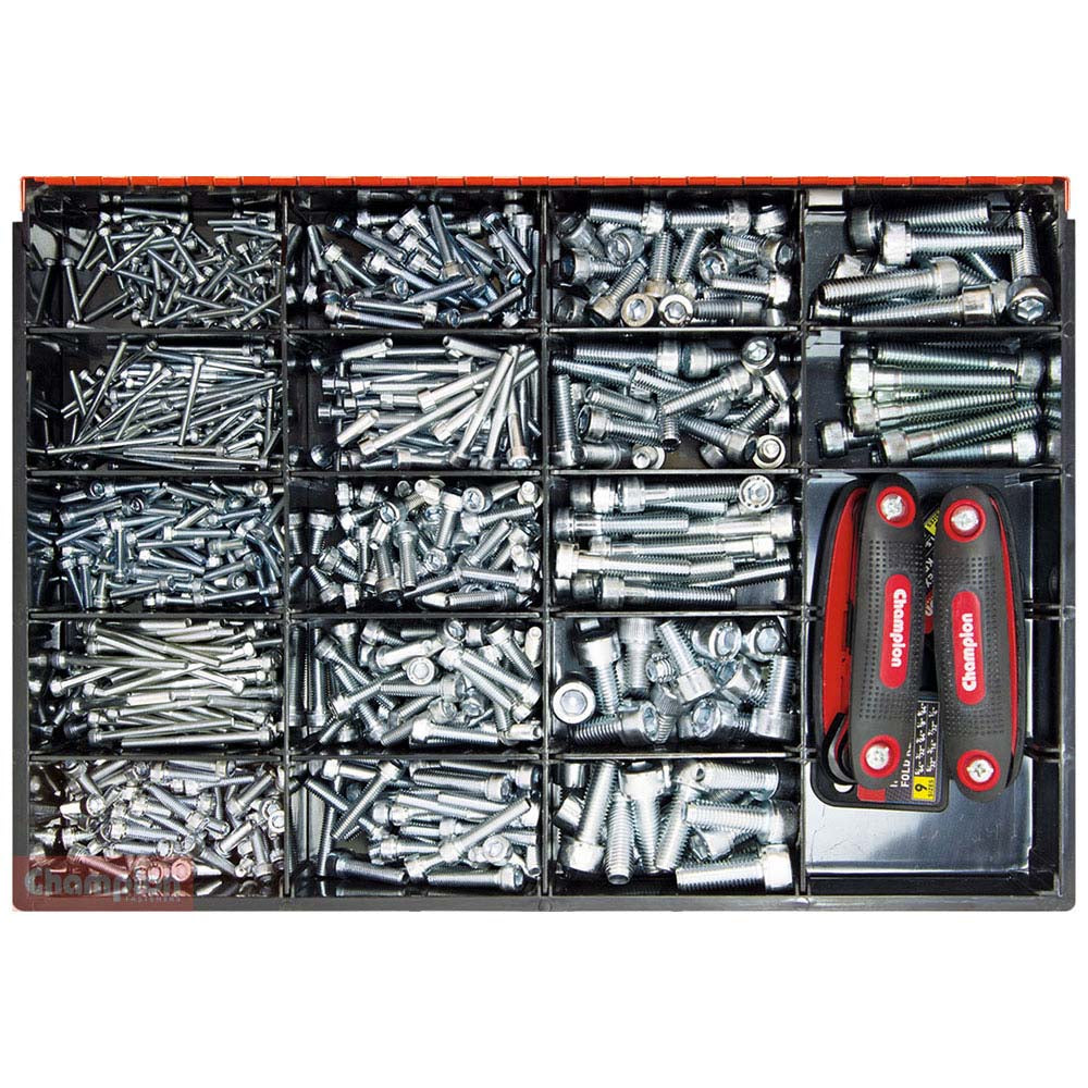 Champion Master Kit 782pc H/Tensile Socket Head Cap Screw