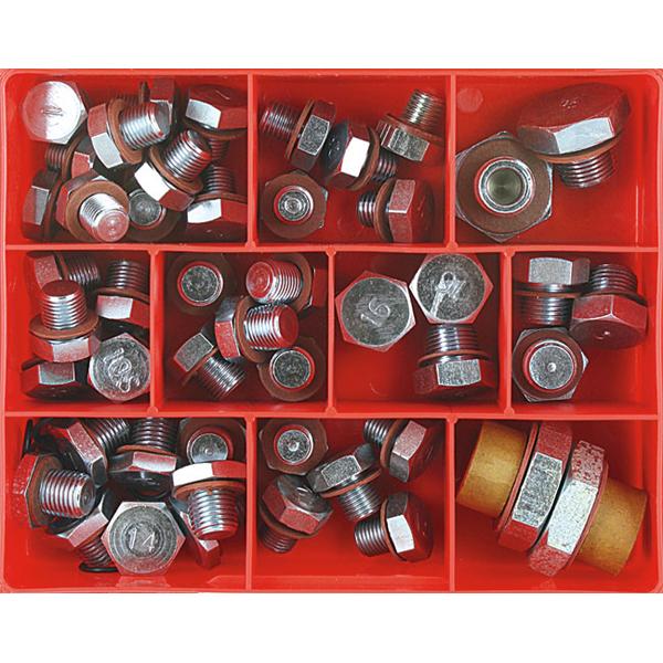 Champion 58Pc Drain Sump Plug Assortment | Assortments - Washers-Fasteners-Tool Factory