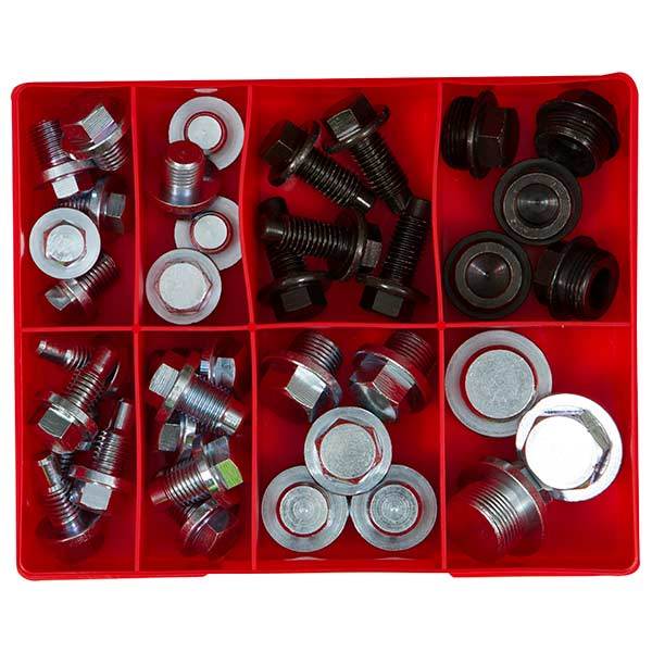 Champion 40Pc Drain Plug Assortment | Assortments - Drain Plug-Fasteners-Tool Factory