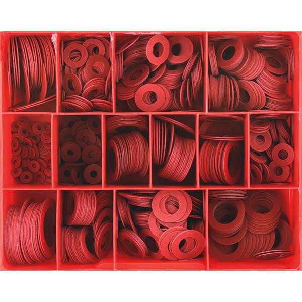 Champion 825Pc 1/32In Fibre Washer Assortment | Assortments - Washers-Fasteners-Tool Factory