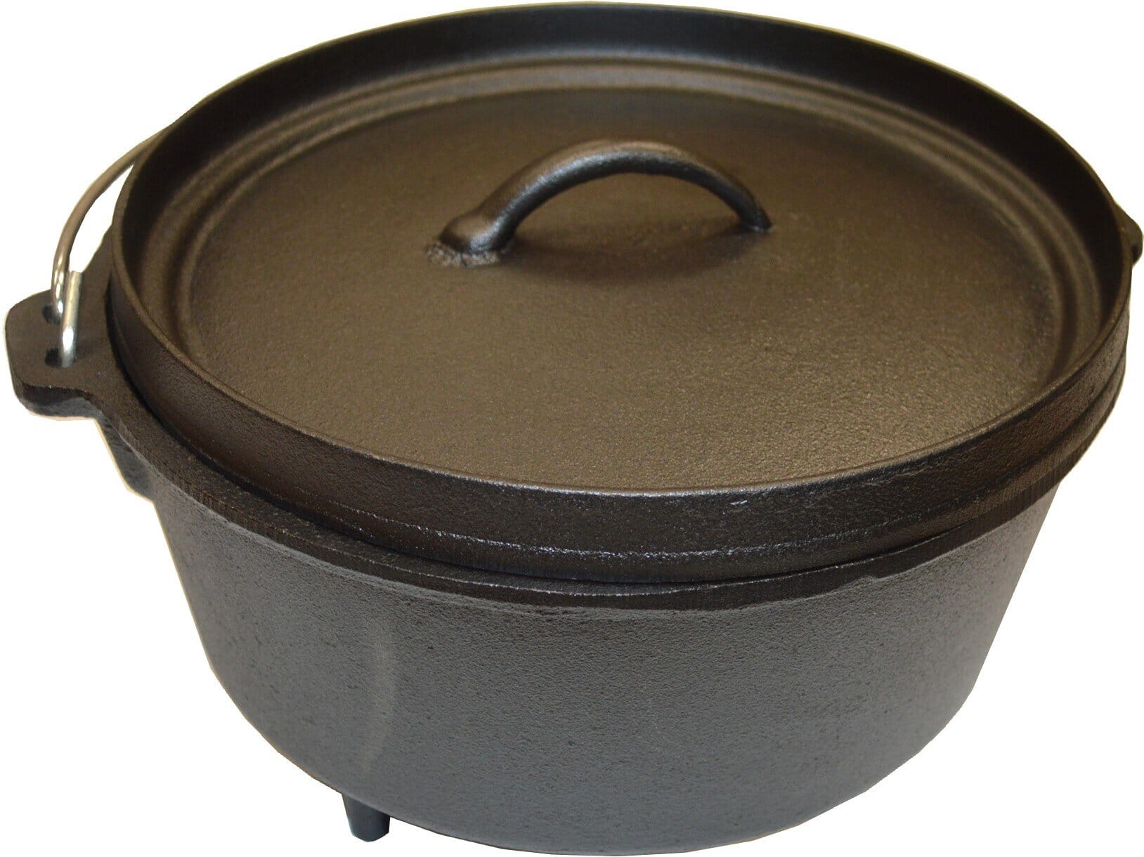 Xcel Cast Iron Campoven with Dished Lid & Legs 260mm