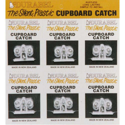 Durabel Nylon Cupboard Catch 6/Card-General Hardware-Tool Factory