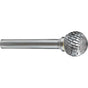 Carbide Burr 3/8In Dia. X 1/4In Ball Shape Dc | Accessories - Ball Shape-Power Tools-Tool Factory