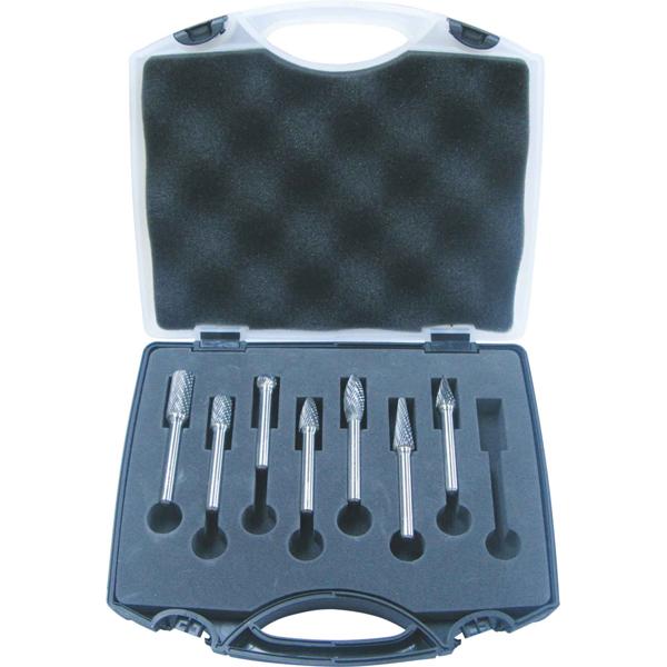 Unikut 7Pc Carbide Burr Set-3/8In Headx1/4In Dc | Accessories - Sets-Power Tools-Tool Factory
