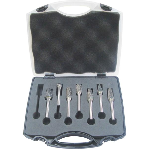 Unikut 7Pc Carbide Burr Set-1/2In Headx1/4In Dc | Accessories - Sets-Power Tools-Tool Factory
