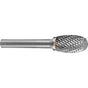 Carbide Burr 5/8 X 1In X 1/4In Oval Shape Dc | Accessories - Oval Shape-Power Tools-Tool Factory