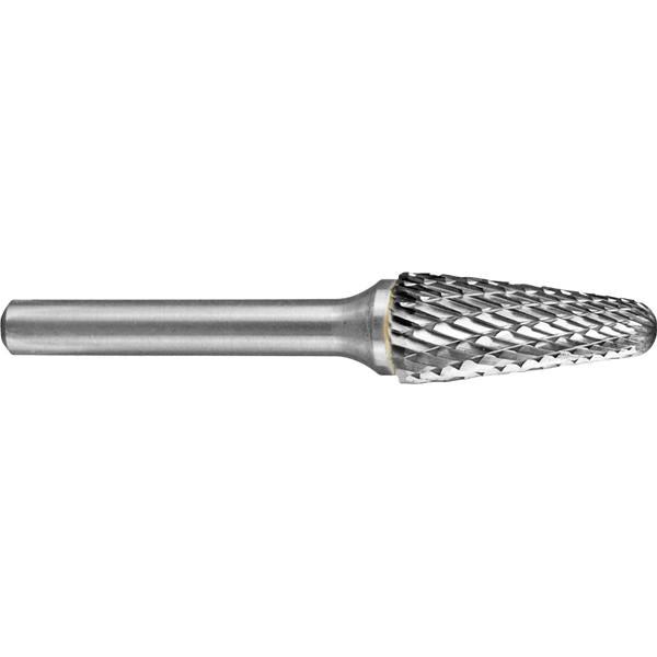 Carbide Burr 1/4 X 5/8In X 1/4In Tapered Radius Dc | Accessories - Tapered Radius-Power Tools-Tool Factory