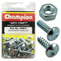 Champion 30Pc Anti-Theft Number Plate Screws