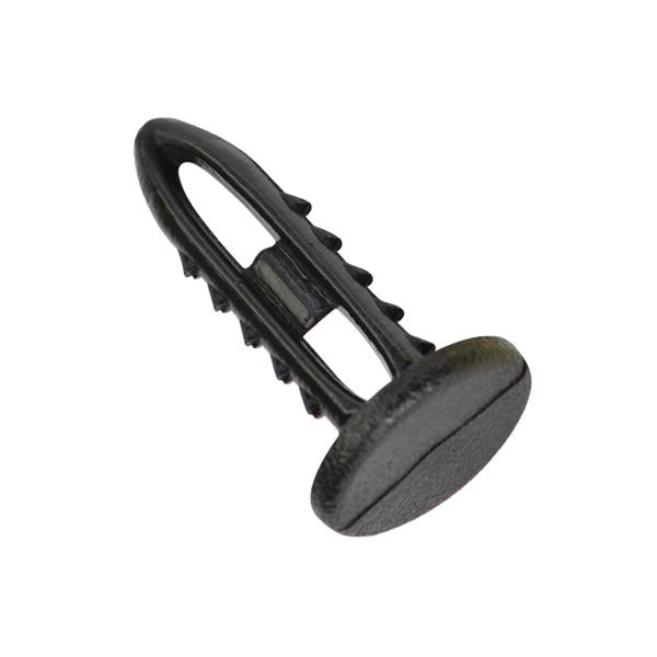 Champion Canoe Clip Black 14Mm Head X 16Mm - 50Pk | Bulk Packs - Canoe Clips-Fasteners-Tool Factory