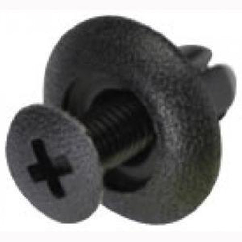 Champion Scrivet Clip Black 17Mm Head X 10Mm - 50Pk | Bulk Packs - Scrivet Clips-Fasteners-Tool Factory