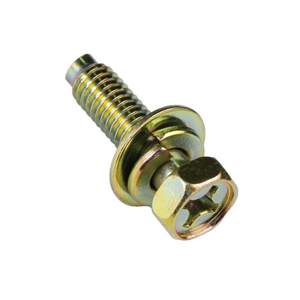 M6 X 20Mm Sems Hex/Ph Bolt W/Spring & Flat Washer | Bulk Packs - SEMS Fasteners-Fasteners-Tool Factory