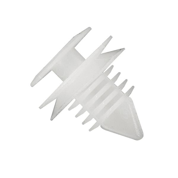 Champion Door Trim Clip White 13Mm X 13Mm - 50Pk | Bulk Packs - Door Trim Clips-Fasteners-Tool Factory