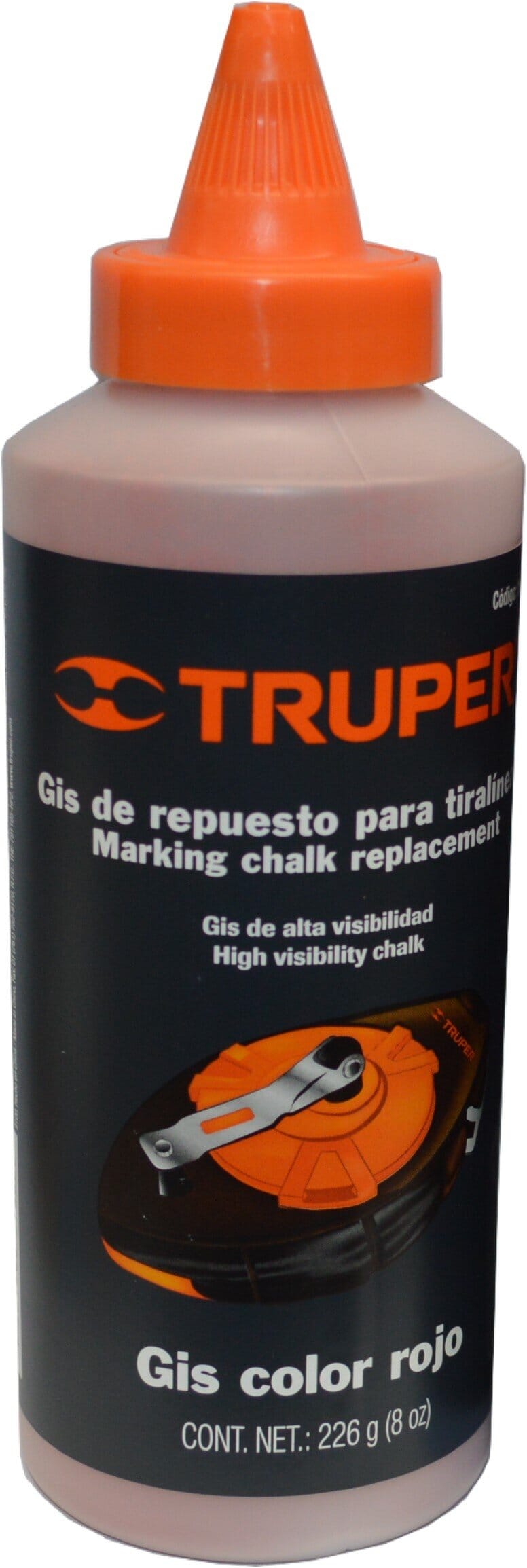 Truper Chalk Line Refill - Red 8oz