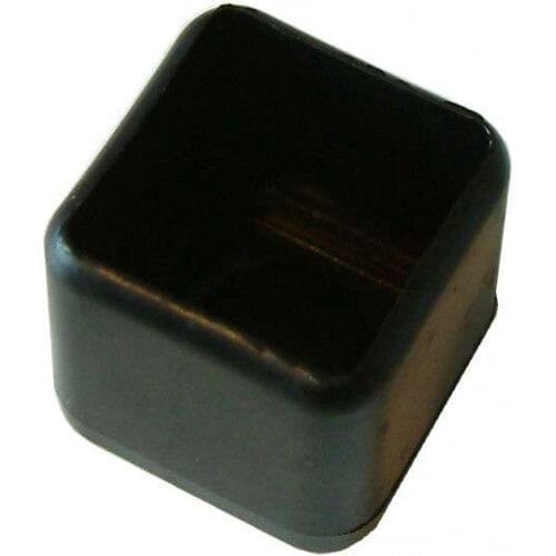Xcel Plastic Chair Tips Square Type - Black 19mm
