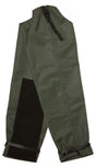 Taurus Canvas/Leather Leggings Zip Side Open XL