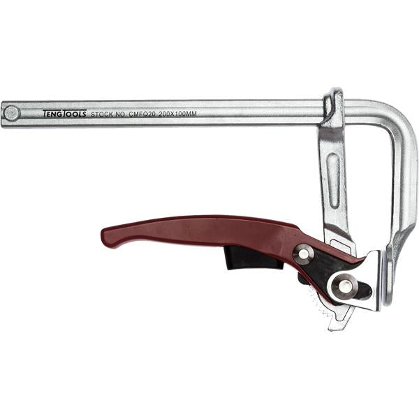 Teng F-Clamp Quick Lever 300 X 140Mm | Vices & Clamps - F-Clamps-Hand Tools-Tool Factory