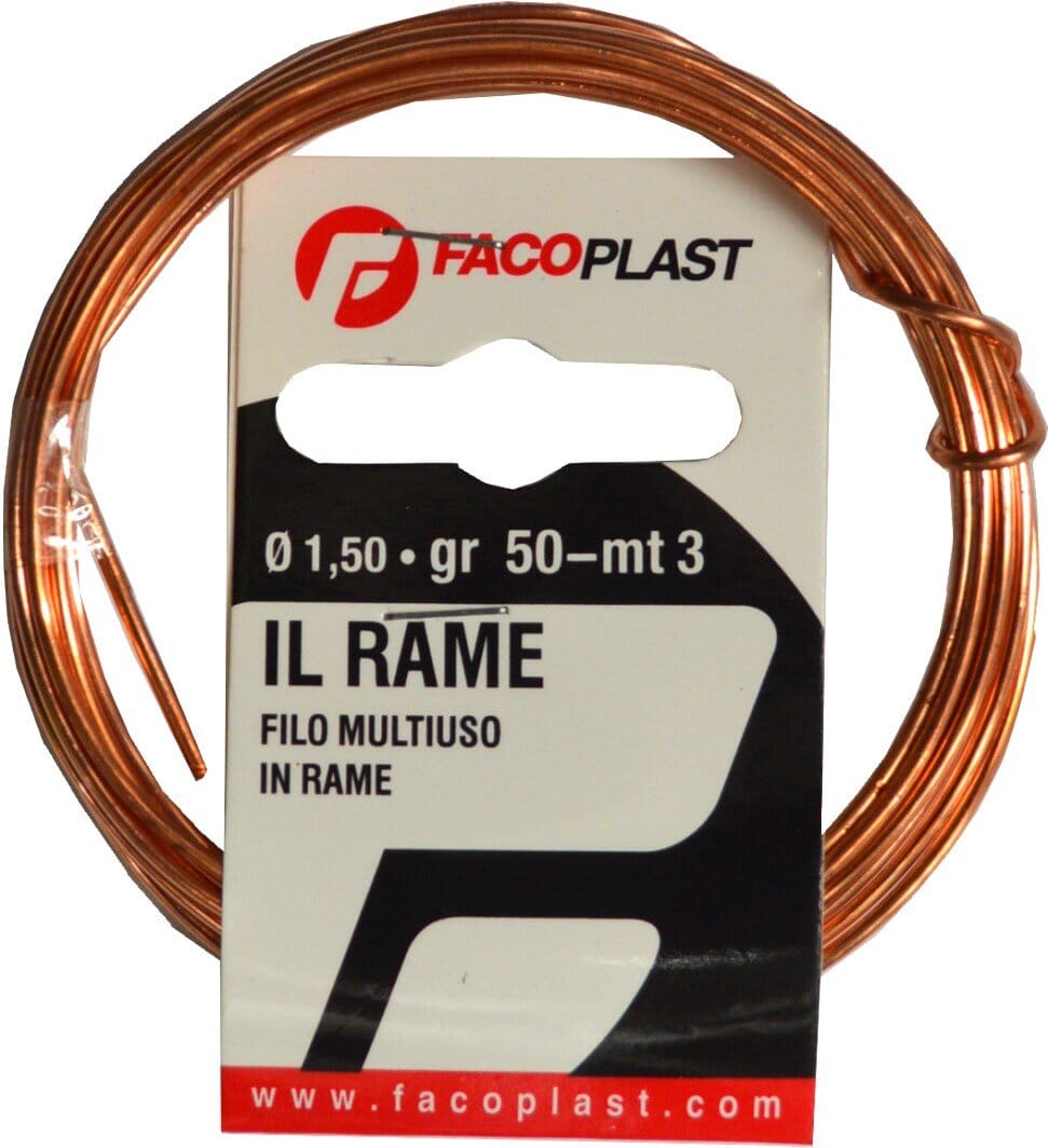 Faco Plast Binding Wire - Copper 50gm (3m) 1.5mm