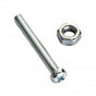 Champion 316/A4 Machine Set Screw & Nut - Pan 6 X 50 (A) | Blister Packs - PAN-Fasteners-Tool Factory