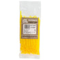 ISL 150 x 3.6mm Nylon Cable Tie - Yellow - 100pk