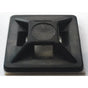 Isl 19X19Mm Cable Tie Mounting Base - Black - 100Pk | Mounting Bases-Cable Ties-Tool Factory