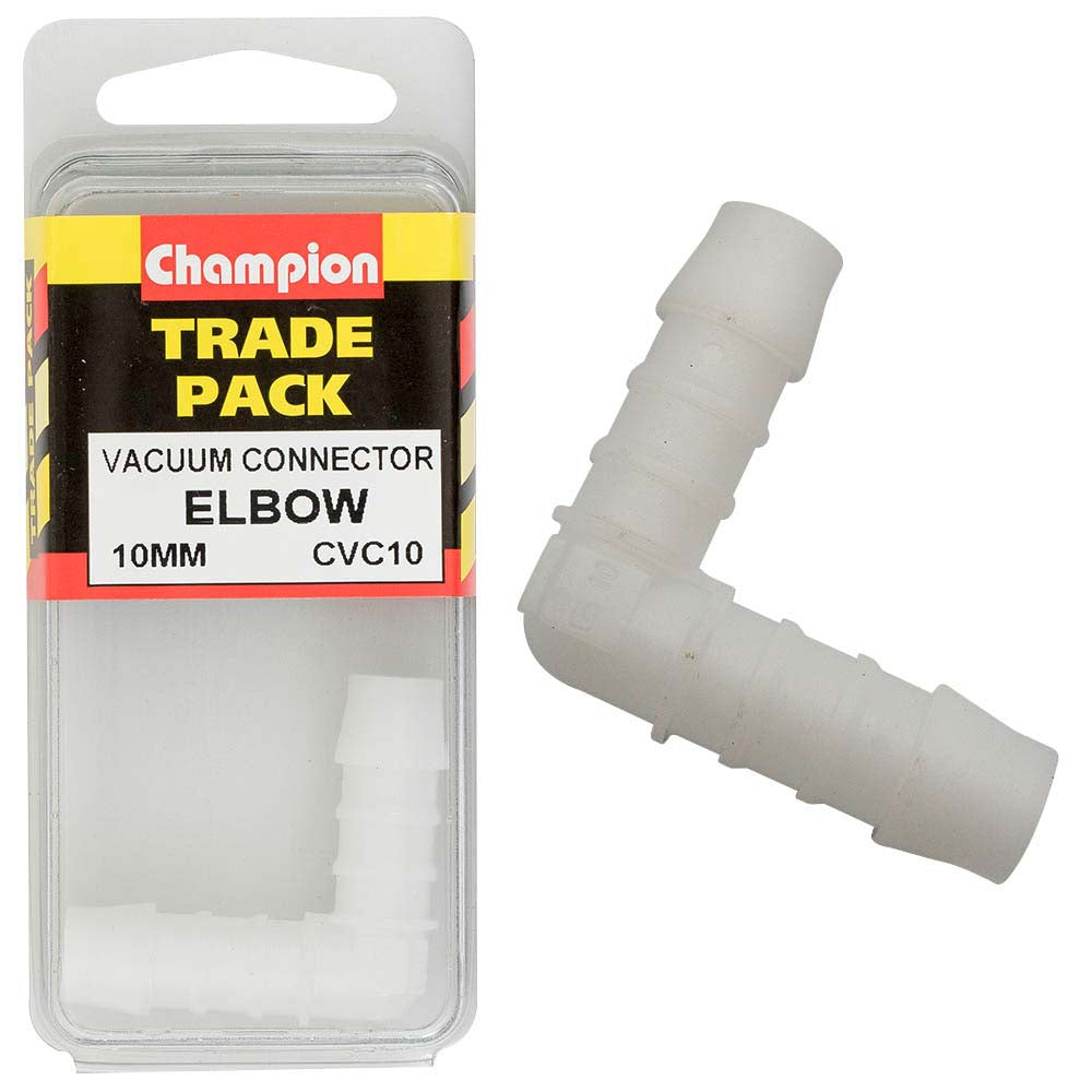 Champion Vacuum Hose - 90Deg Elbow 10mm