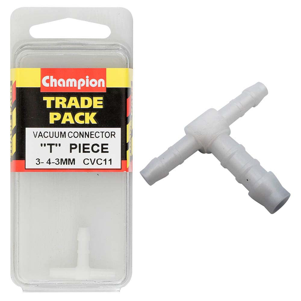 Champion Vacuum Hose - Reduc.T 3mm x 4mm x 3mm