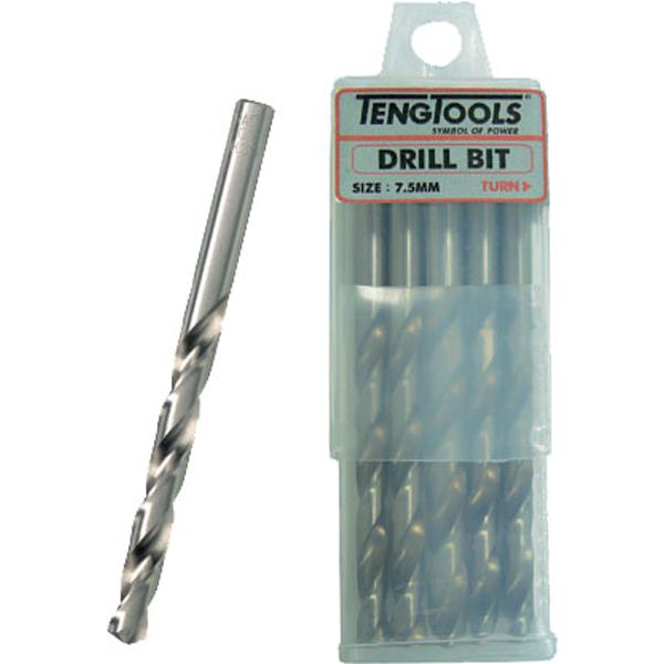 Teng 5Pc 10.5Mm Drill Bit (Din338) | Accessories - Metric-Power Tools-Tool Factory