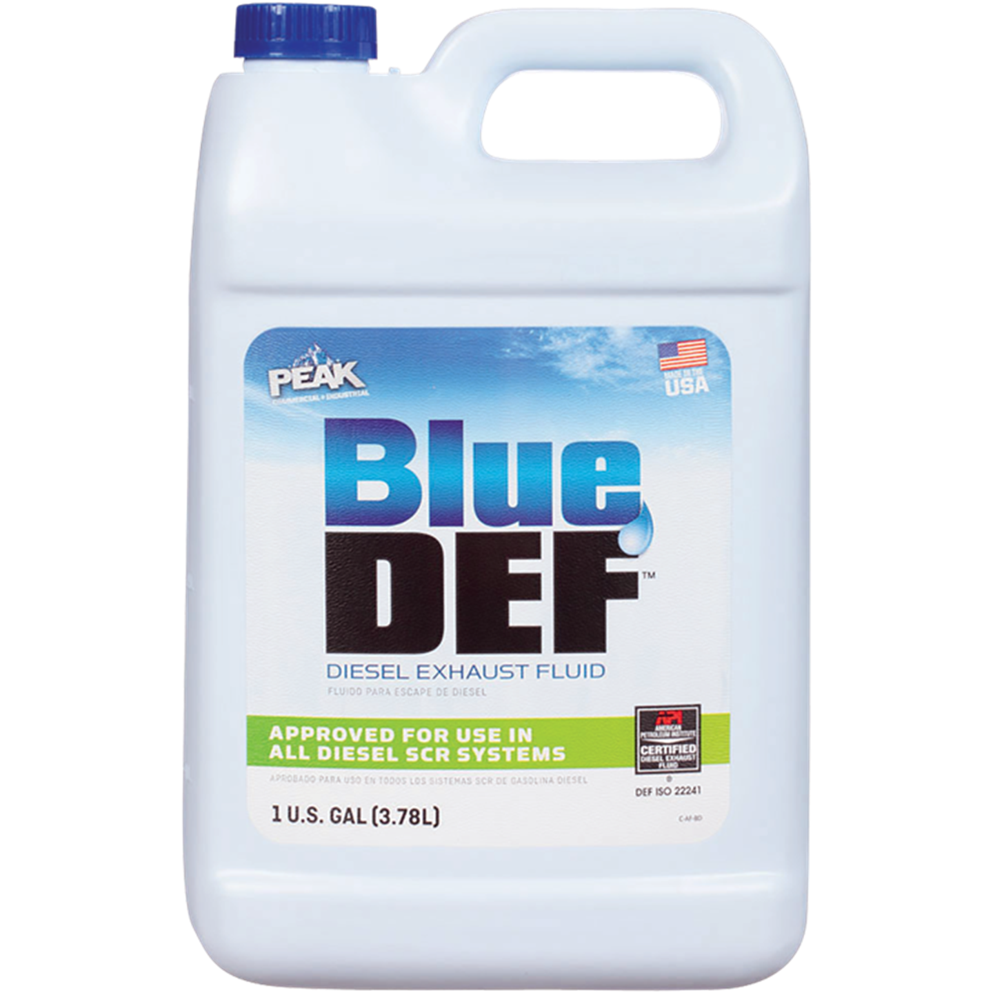 Peak Blue Def Organic Compound 1 Gal / 3.8L-Diesel Engine Care-Tool Factory