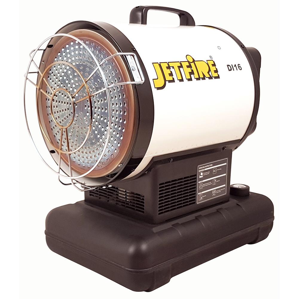 Jetfire Industrial Radiant Fan Forced Diesel Heater 16kW