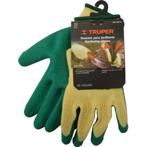 Truper Rubber Dipped Polyester Gloves Large