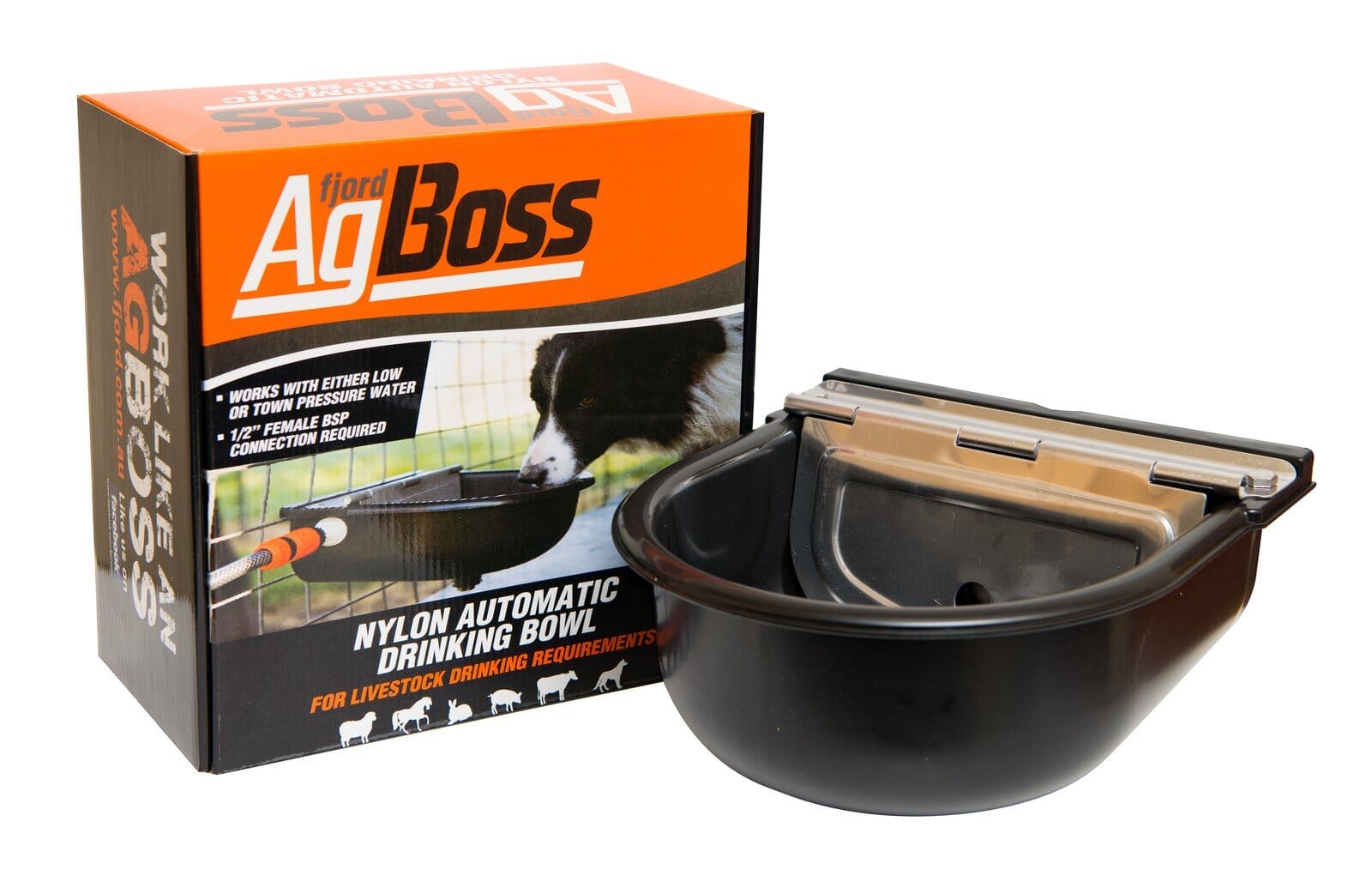Agboss Plastic Plumable Water Bowl for Animals 5L